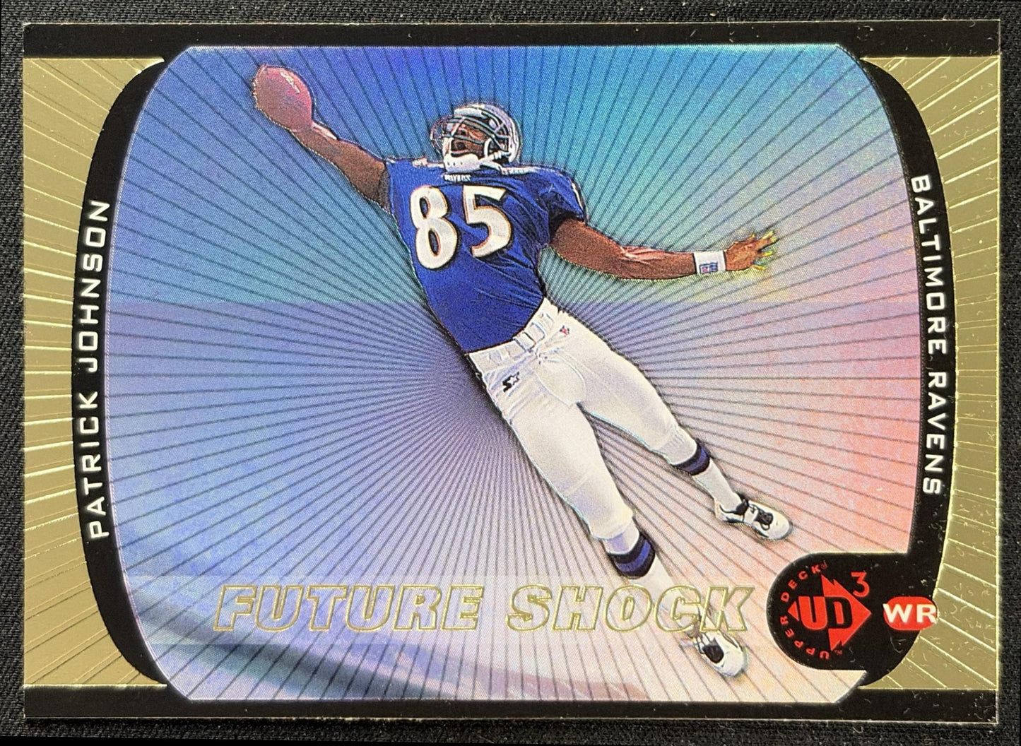 Patrick Johnson 1998 Future Shock Ravens front
