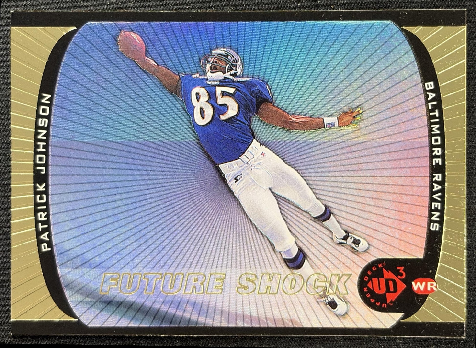 Patrick Johnson 1998 Future Shock Ravens front