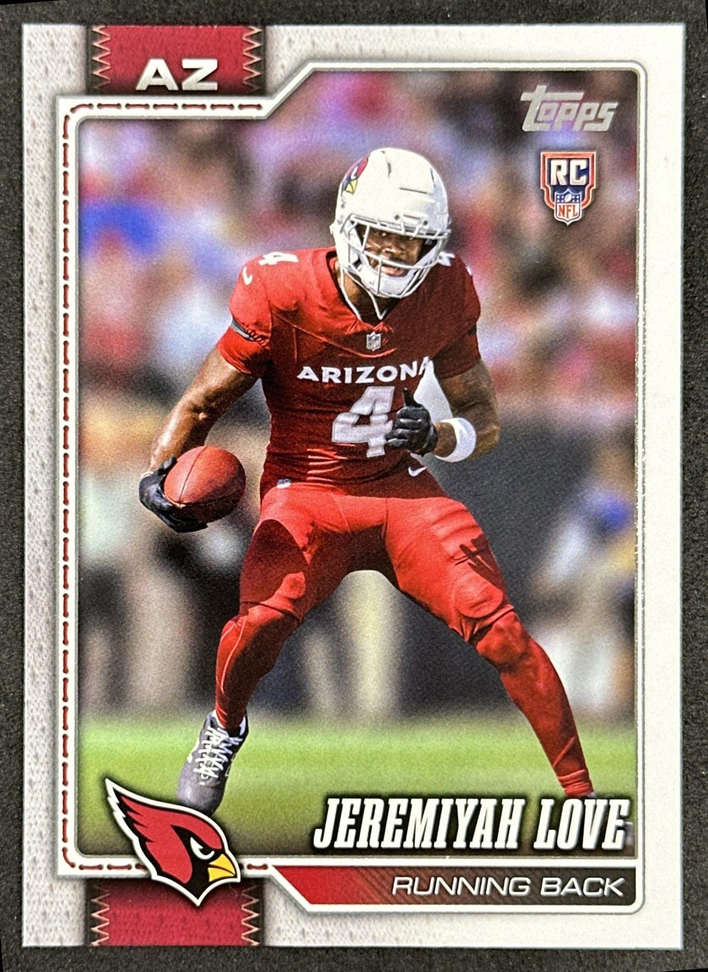 Jeremiyah Love 2026 Topps Flagship Rookie Cardinals Sports Trading Card