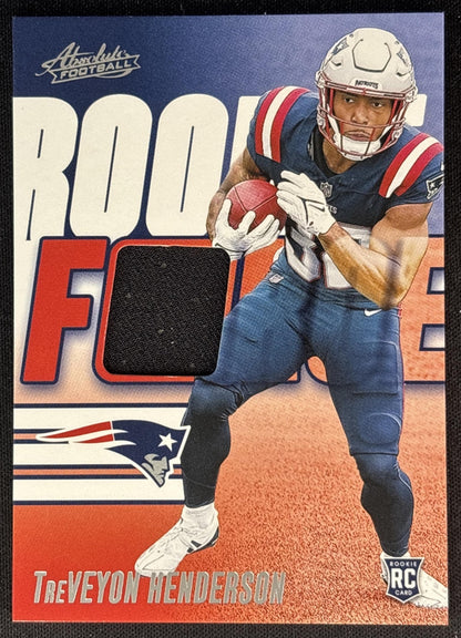 TreVeyon Henderson 2025 Panini Absolute Rookie Force