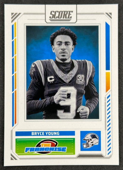 Bryce Young 2025 Score The Franchise Panthers Sports Trading Cards