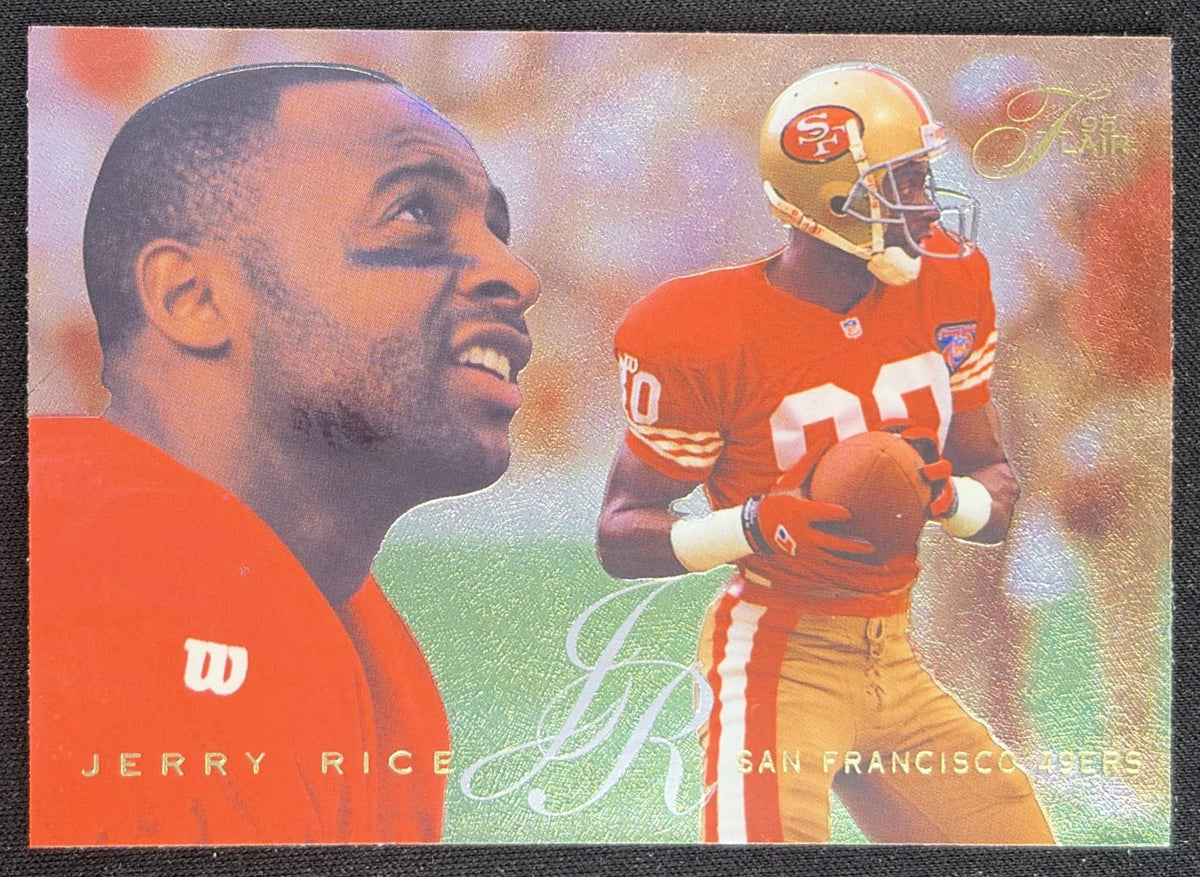 Jerry Rice 1995 Fleer Flair 49ers Sports Trading Card