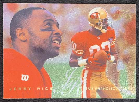 Jerry Rice 1995 Fleer Flair 49ers