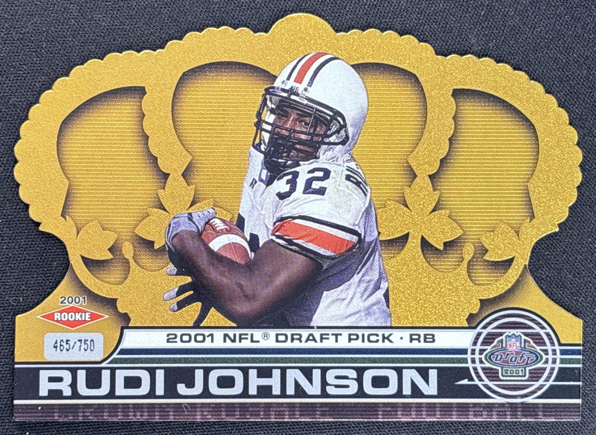 Rudi Johnson 2001 Pacific Crown Royale /750
