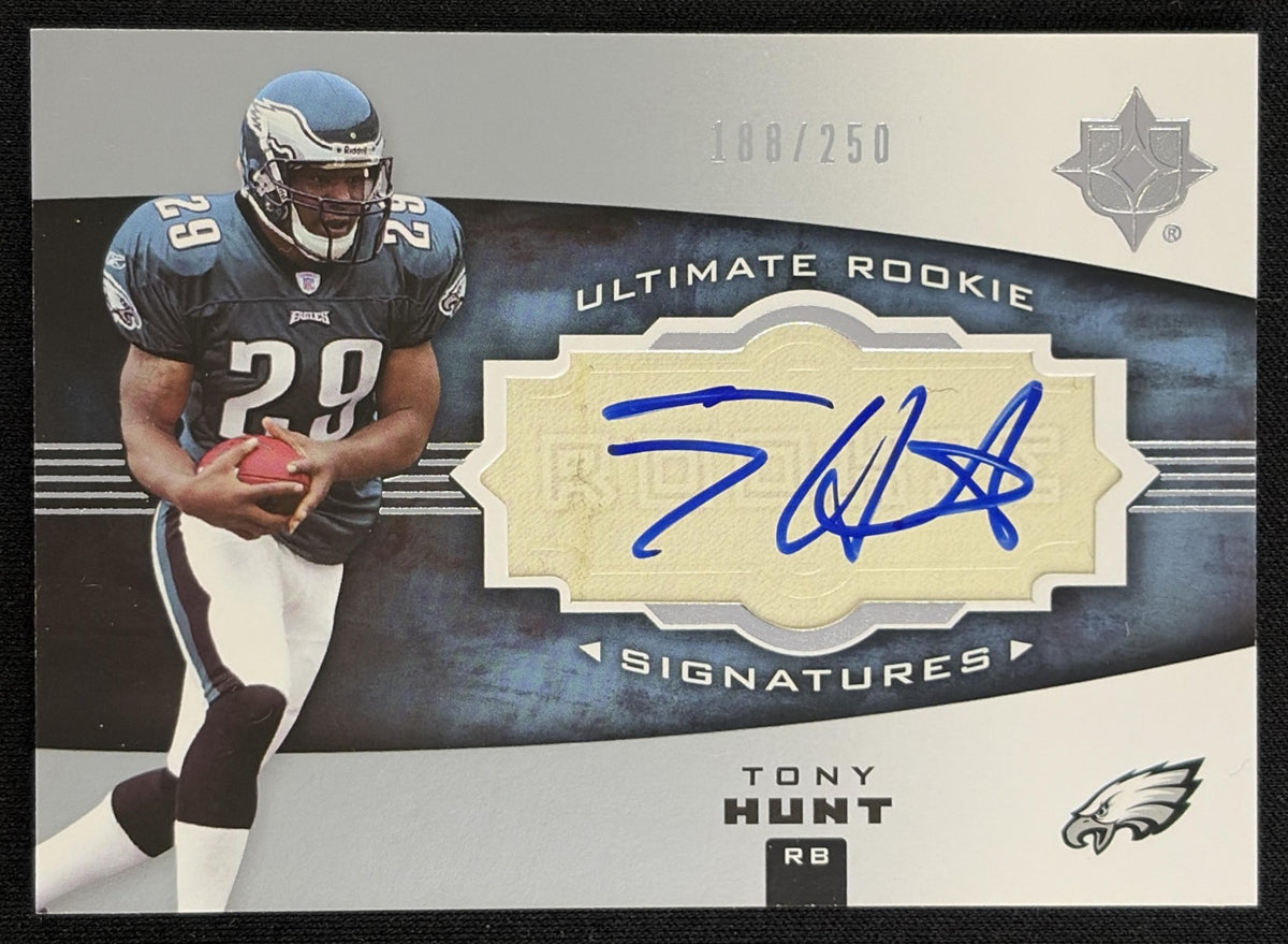 Tony Hunt 2007 Upper Deck Ultimate Collection /250 Eagles - Front