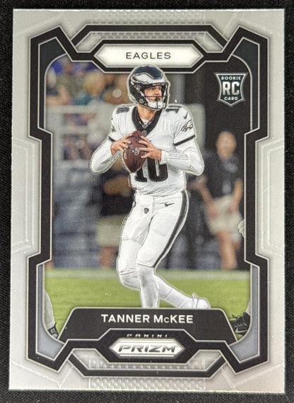 Tanner McKee 2023 Panini Prizm Eagles Default Title Sports Trading Card