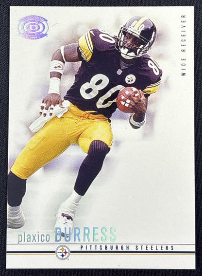 Plaxico Burress 2001 Pacific Dynagon Retail Silver /199 Steelers