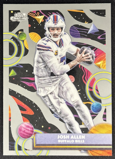 Josh Allen 2025 Topps Cosmic Chrome Bills Football