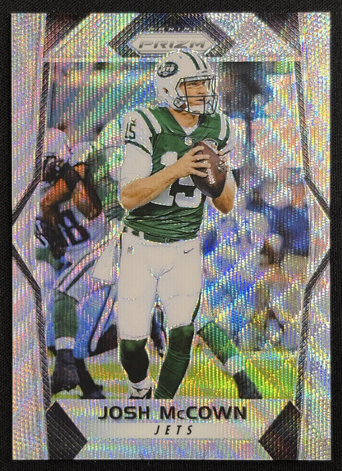 Josh McCown 2017 Panini Prizm Blue Wave /149 Jets