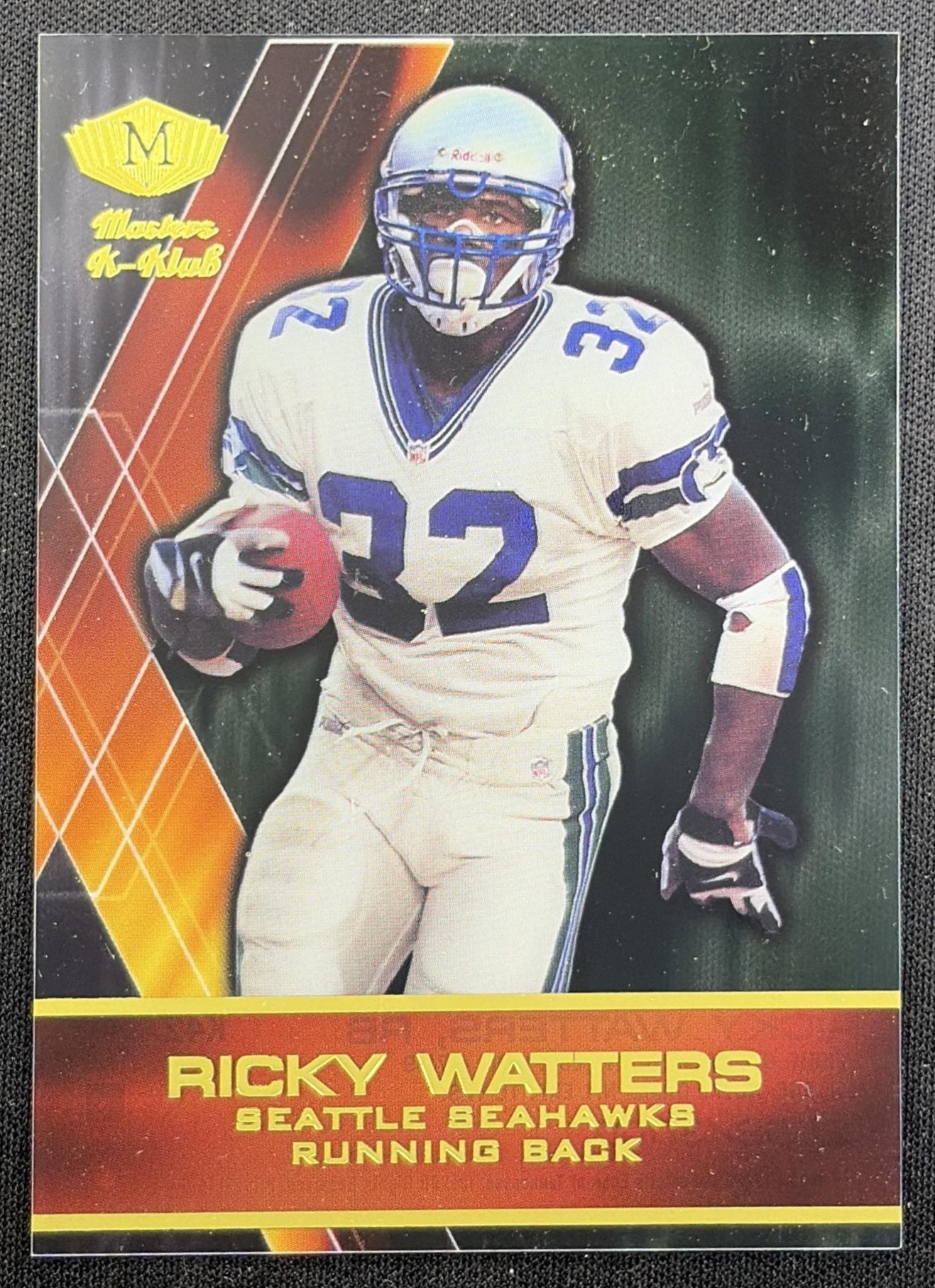 Ricky Watters 2000 Collector's Edge Masters K Klub /3000 Seahawks