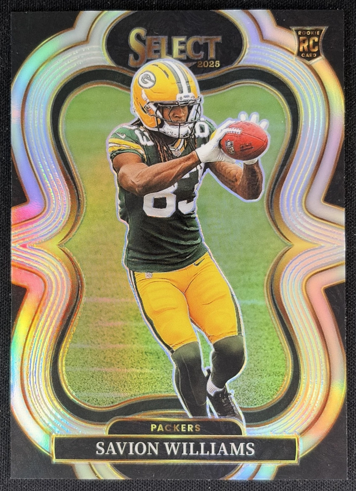 Savion Williams 2025 Panini Select Suite Level Silver Prizm Packers Sports Trading Cards