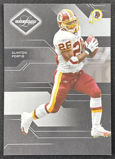 Clinton Portis 2005 Leaf Limited /599 Redskins Sports Trading Card