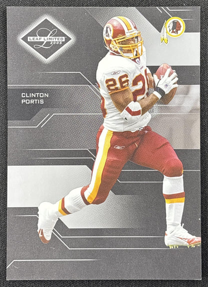 Clinton Portis 2005 Leaf Limited /599 Redskins