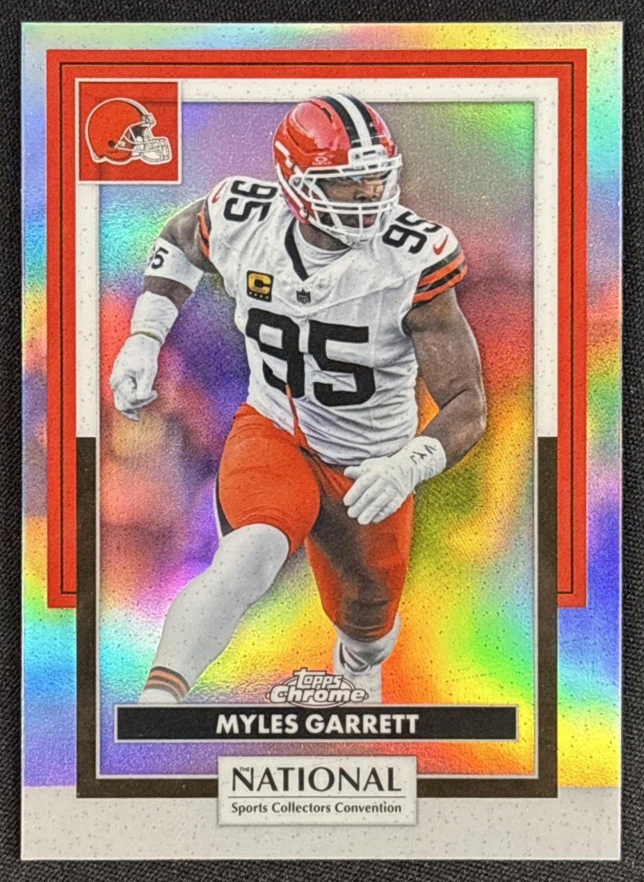 Myles Garrett 2026 Topps NSCC Collection NFL Browns Sports Trading Cards
