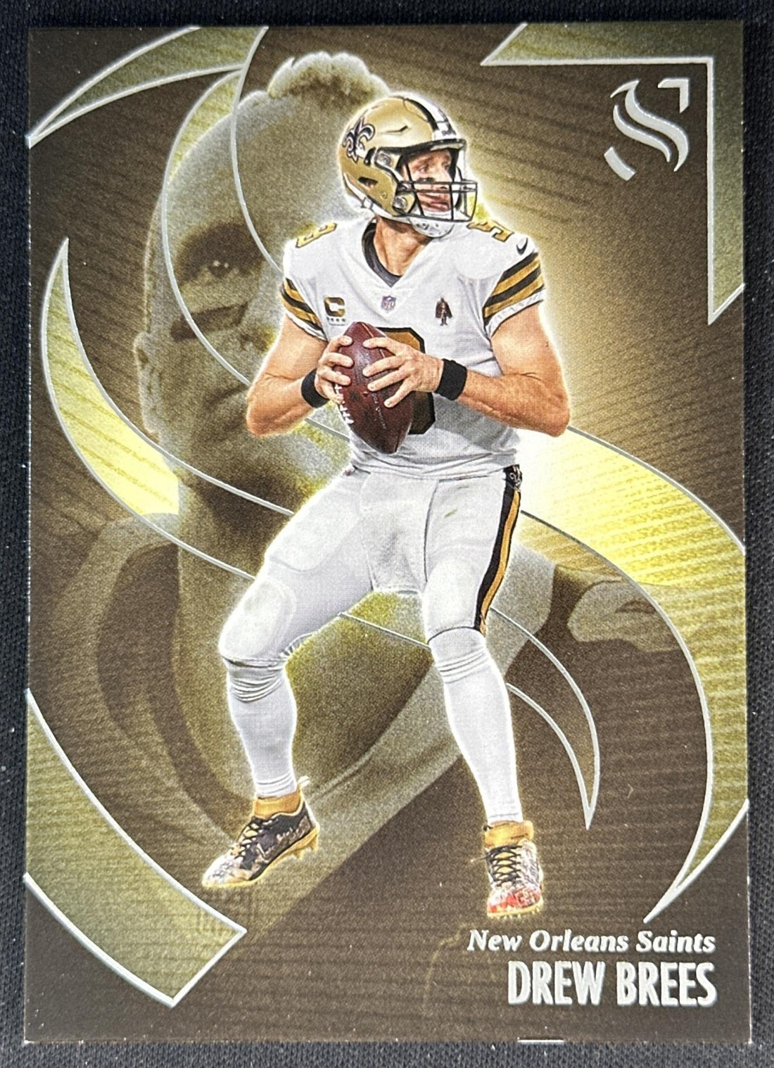 Drew Brees 2025 Panini Silhouette Saints