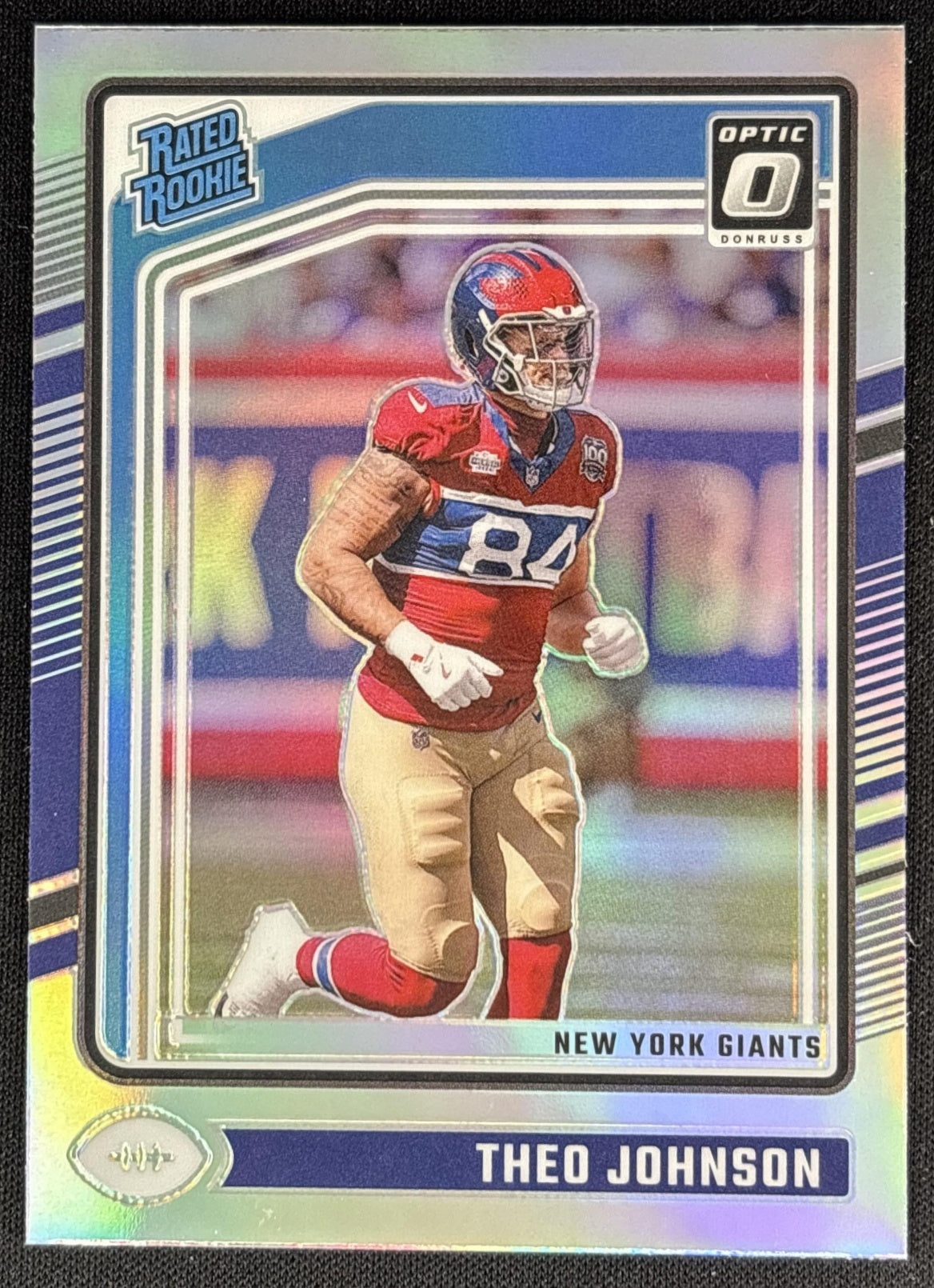 Theo Johnson 2024 Panini Donruss Optic Holo