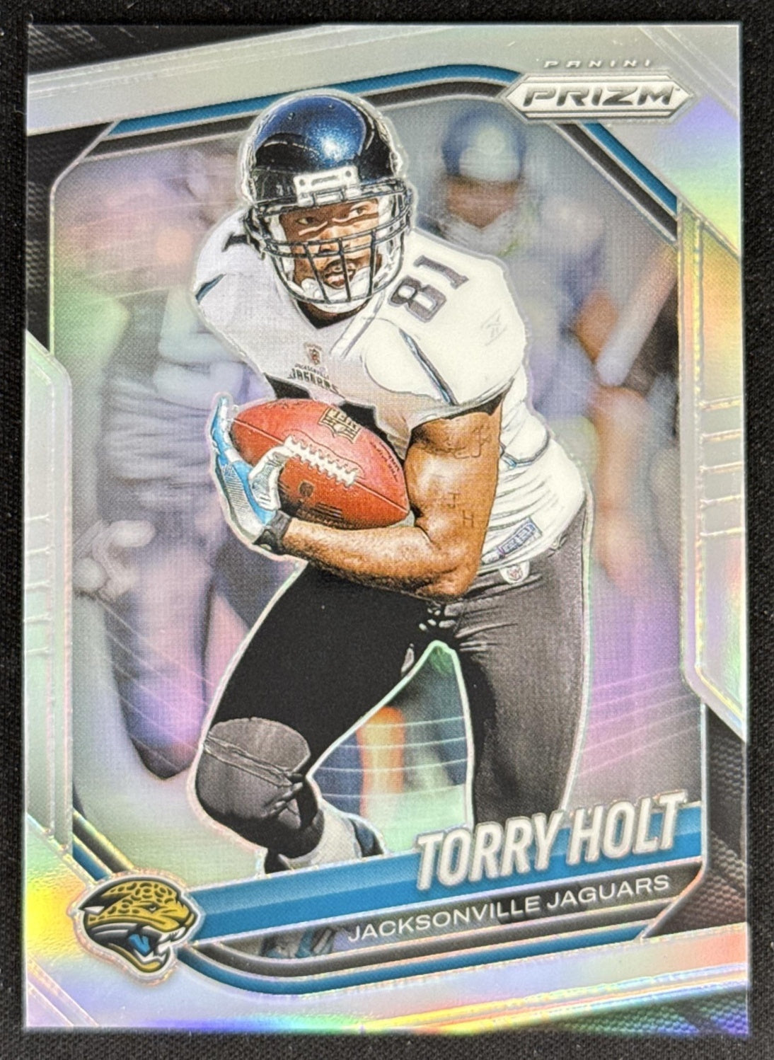 Torry Holt 2025 Panini Prizm Silver Jaguars Sports Trading Card