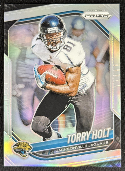 Torry Holt 2025 Panini Prizm Silver Jaguars Sports Trading Card
