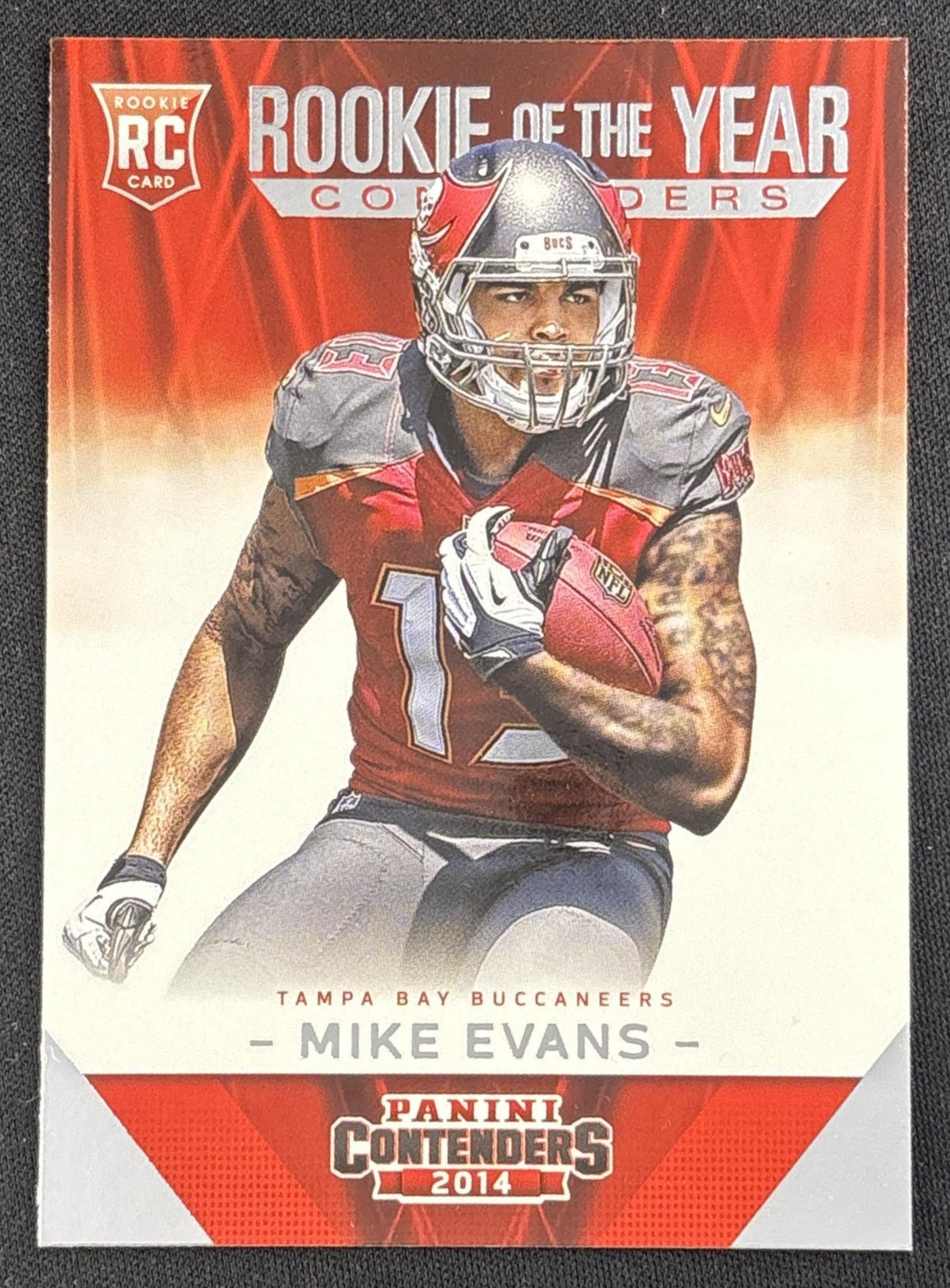 Mike Evans 2014 Panini Contenders Rookie of the Year Buccaneers