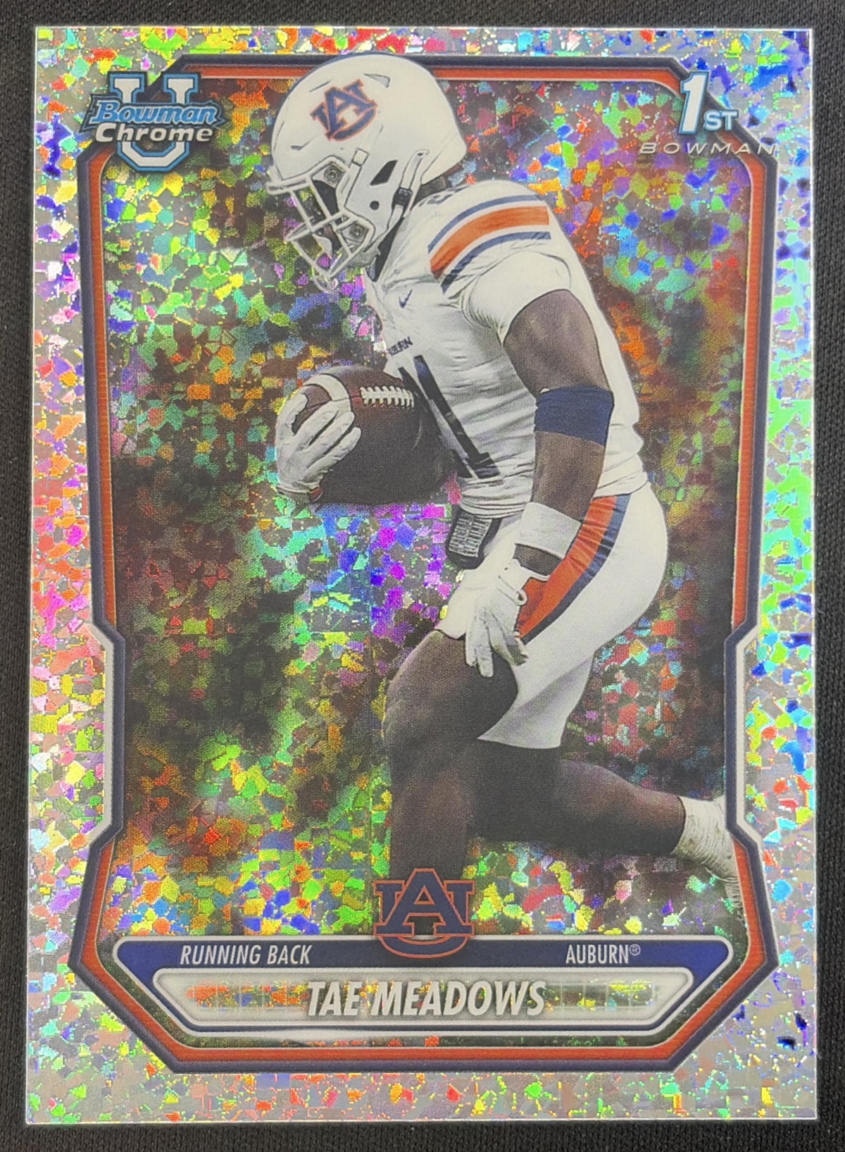 Tae Meadows 2026 Bowman Chrome Prospects Speckle Refractor Tigers
