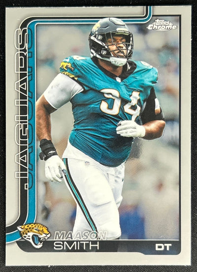 Maason Smith 2025 Topps Chrome Jaguars Default Title Sports Trading Cards