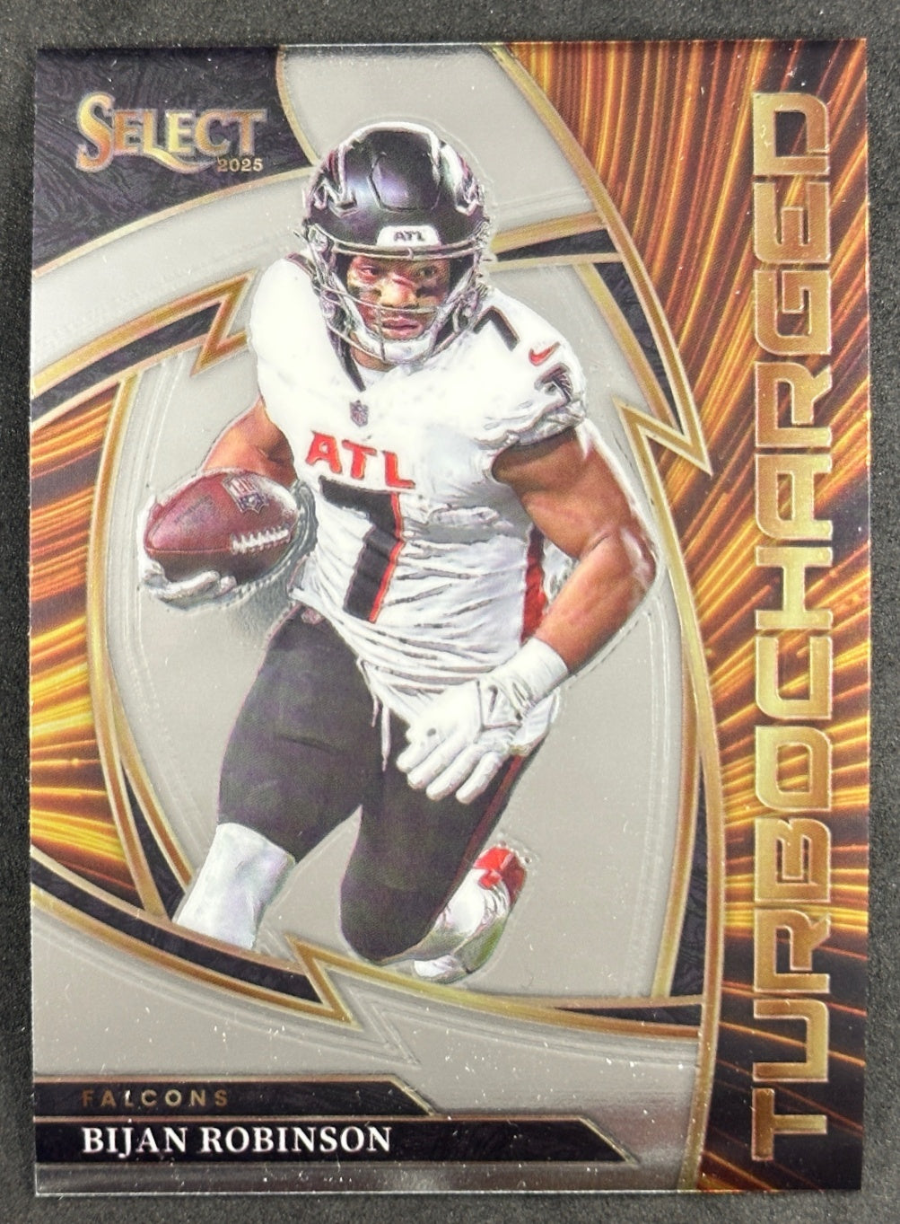 Bijan Robinson Select Turbocharged Atlanta Falcons Sports Trading Cards