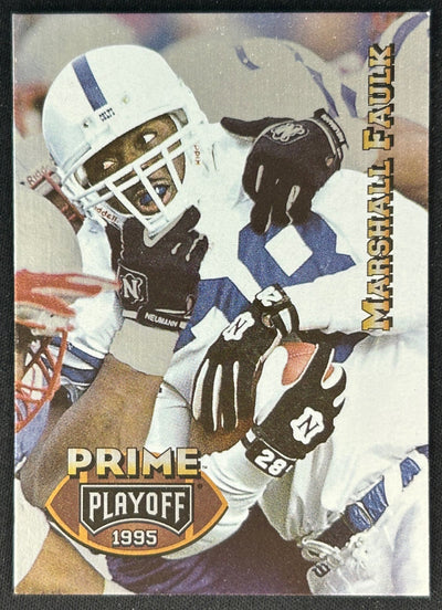 Marshall Faulk 1995 Prime Playoff Colts
