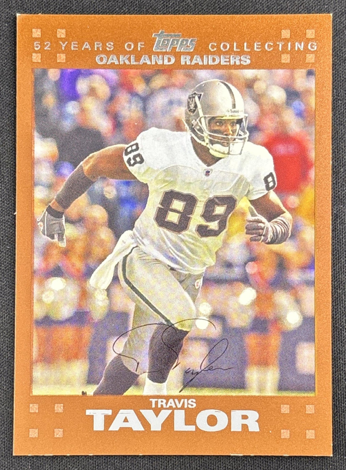 Travis Taylor 2007 Topps Copper /2007 Raiders