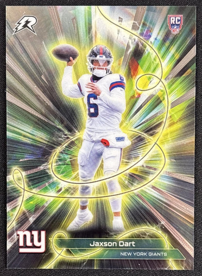 Jaxson Dart 2025 Topps Resurgence Conductors Giants