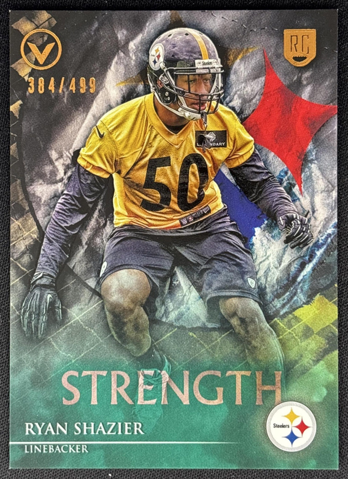Ryan Shazier 2014 Topps Valor Strength /499 Steelers front