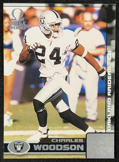 Charles Woodson 2000 Pacific Omega Raiders