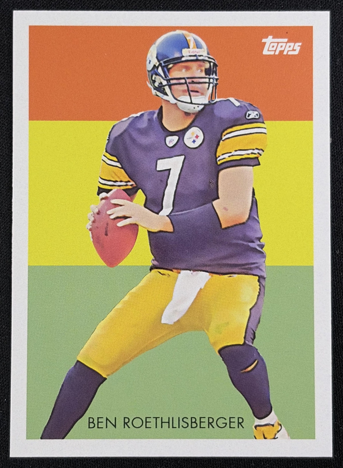 Ben Roethlisberger 2009 Topps Chicle Steelers - Front
