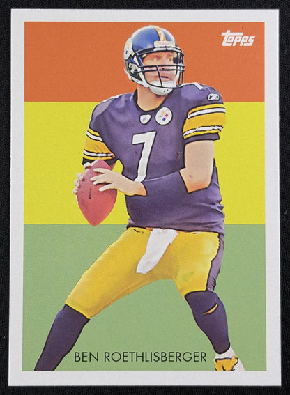 Ben Roethlisberger 2009 Topps Chicle Steelers - Front