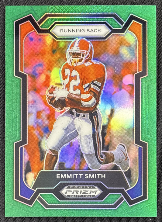 Emmitt Smith 2024 Panini Prizm Collegiate Draft Picks Green Colts
