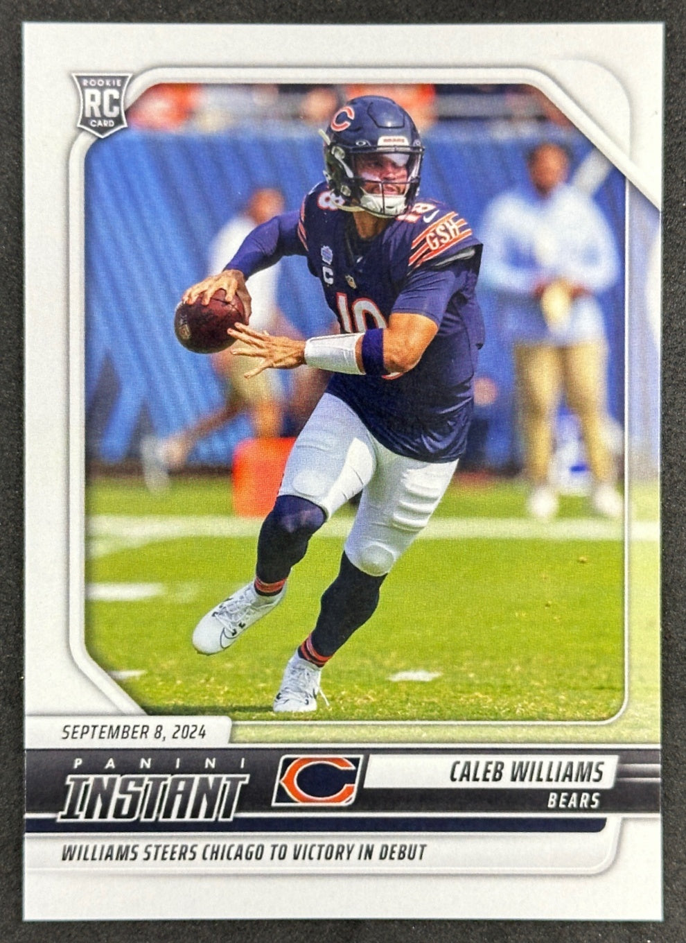 Caleb Williams 2024 Panini Instant /4525 NFL Bears front