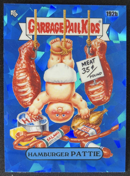 Hamburger Pattie 2022 Topps Garbage Pail Kids Sapphire Sports Trading Card