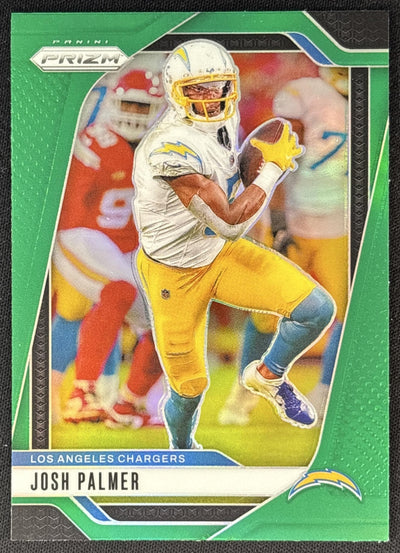 Josh Palmer 2024 Panini Prizm Green Chargers Sports Trading Cards