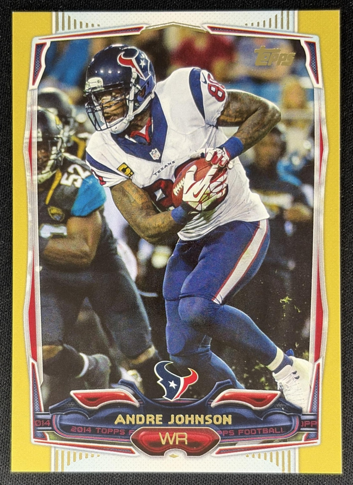 Andre Johnson 2014 Topps Gold /2014 Texans Sports Trading Cards