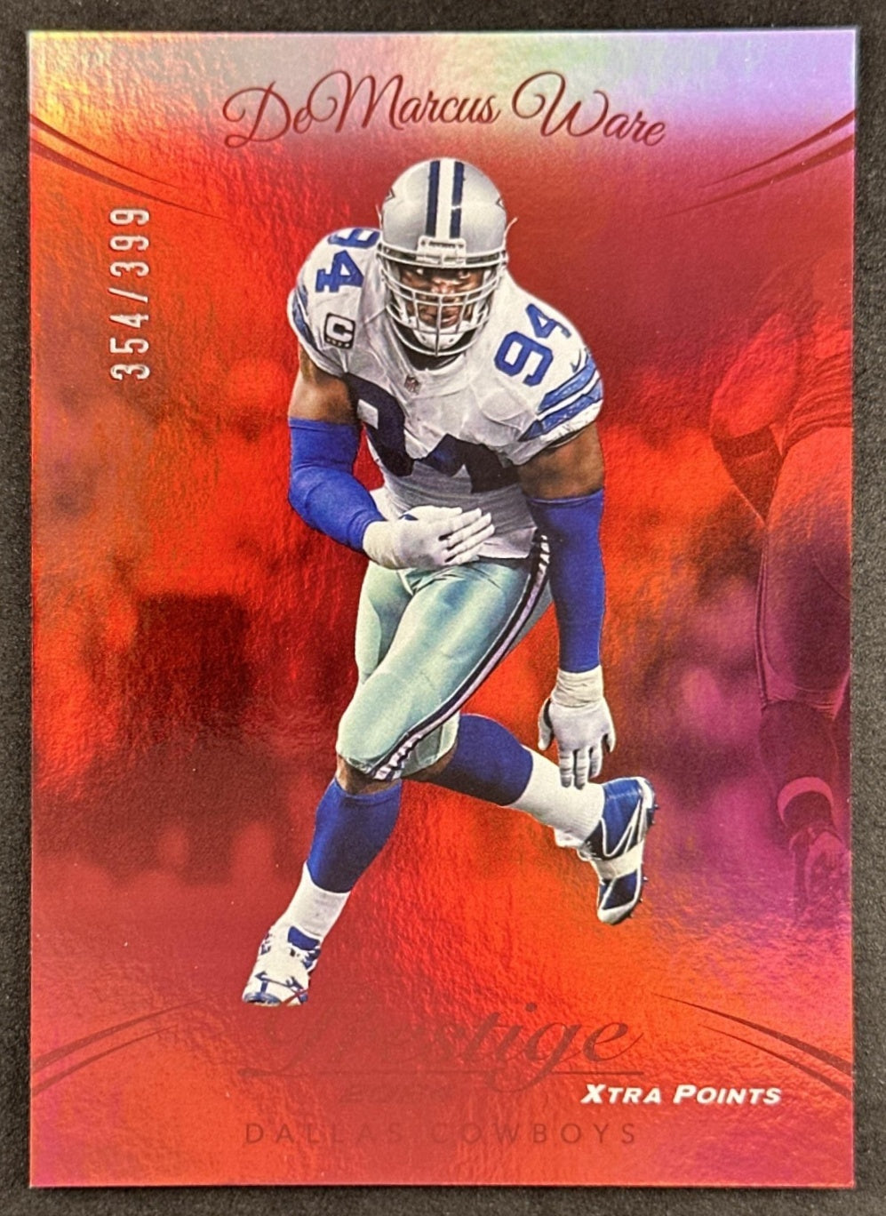 DeMarcus Ware 2024 Panini Prestige Red Premium Xtra Points /399 Cowboys Sports Trading Card