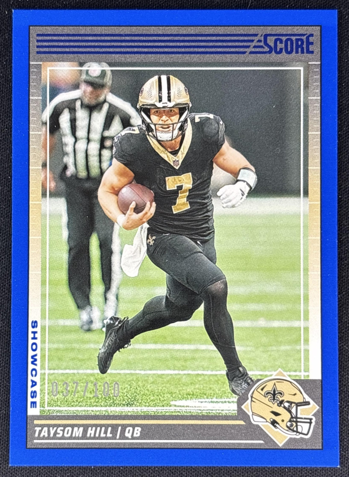 Taysom Hill 2022 Panini Score Showcase /100 Saints
