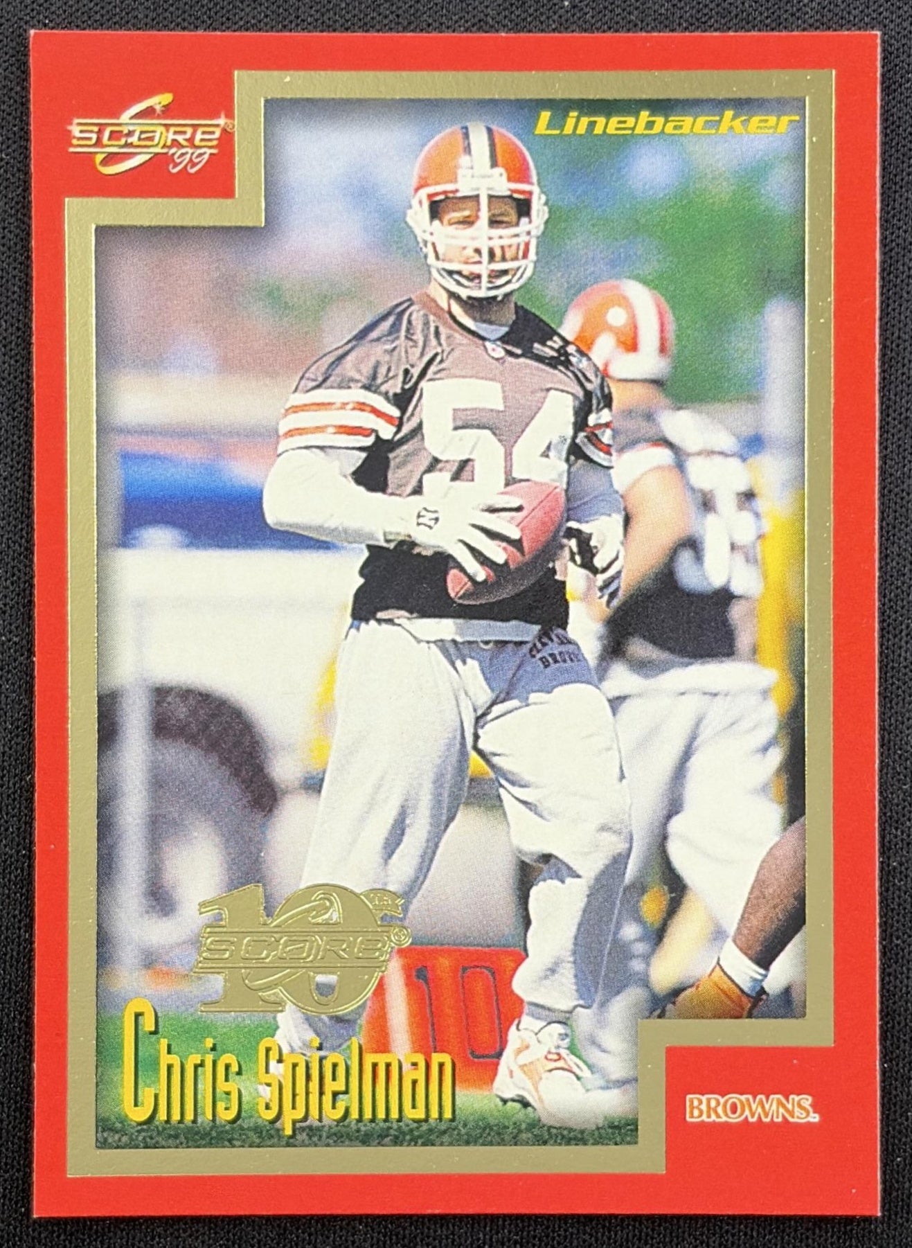 Chris Spielman 1999 Score Anniversary Showcase /1989 Browns