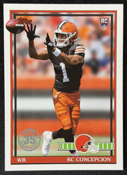 KC Concepcion 2026 Topps 1991 Rookie Browns front
