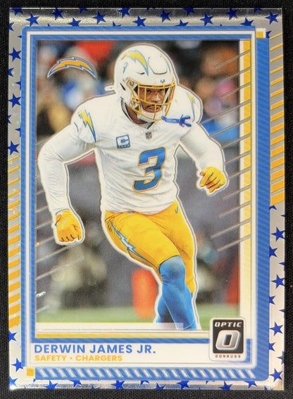 Derwin James Jr. 2025 Panini Donruss Optic Stars Prizm Chargers Football