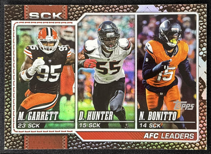 Will Anderson Jr. 2026 Topps Football Leather Foil Texans