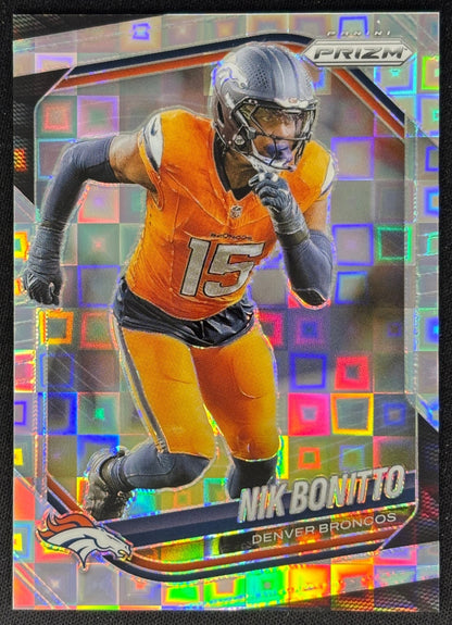 Nik Bonitto 2025 Prizm Pandora /400 Broncos Sports Trading Cards