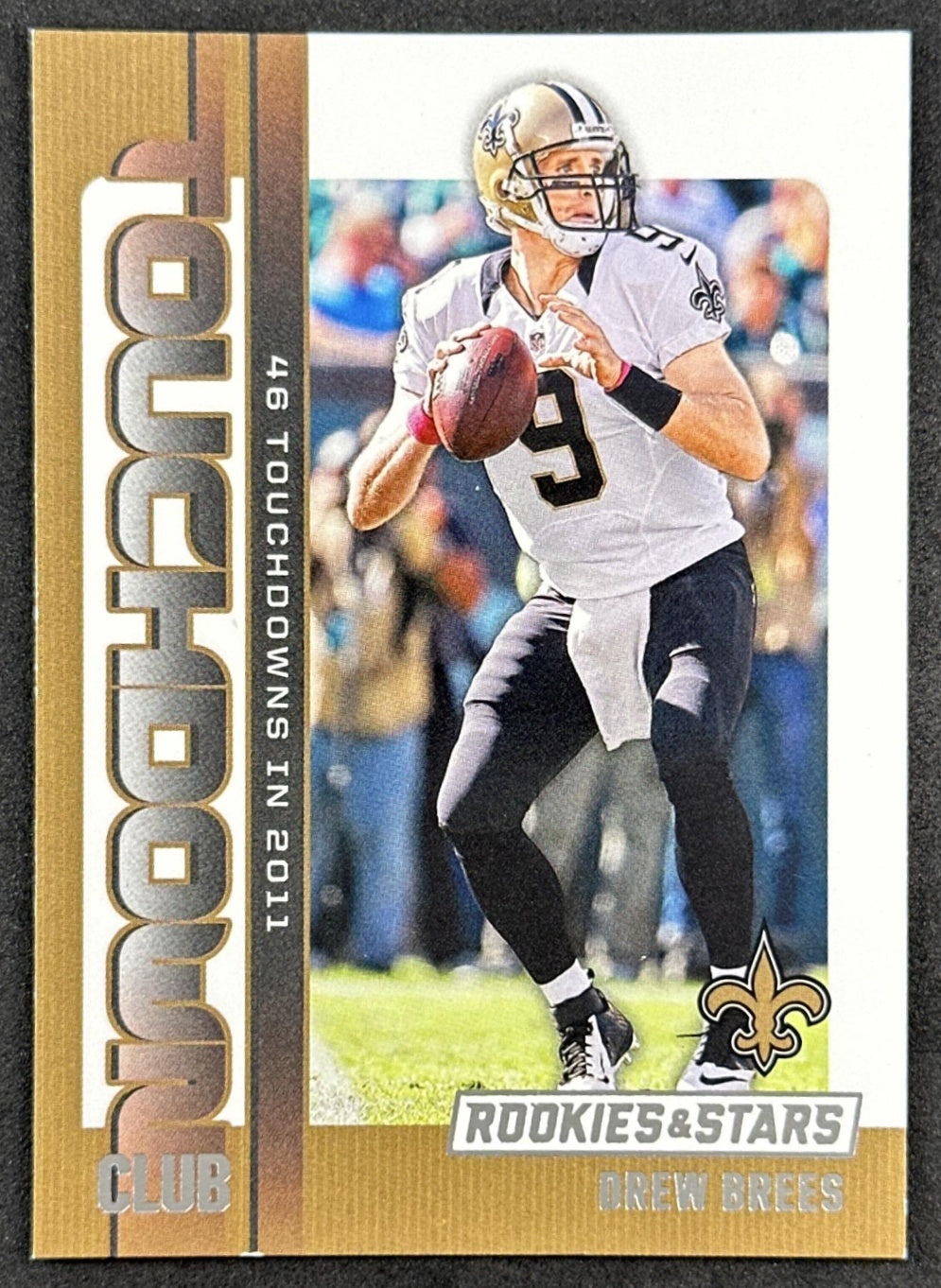 Drew Brees 2024 Panini Rookies & Stars Touchdown Club Saints Front