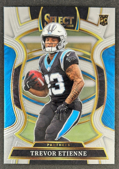 Trevor Etienne 2025 Select Concourse Panthers Sports Trading Cards