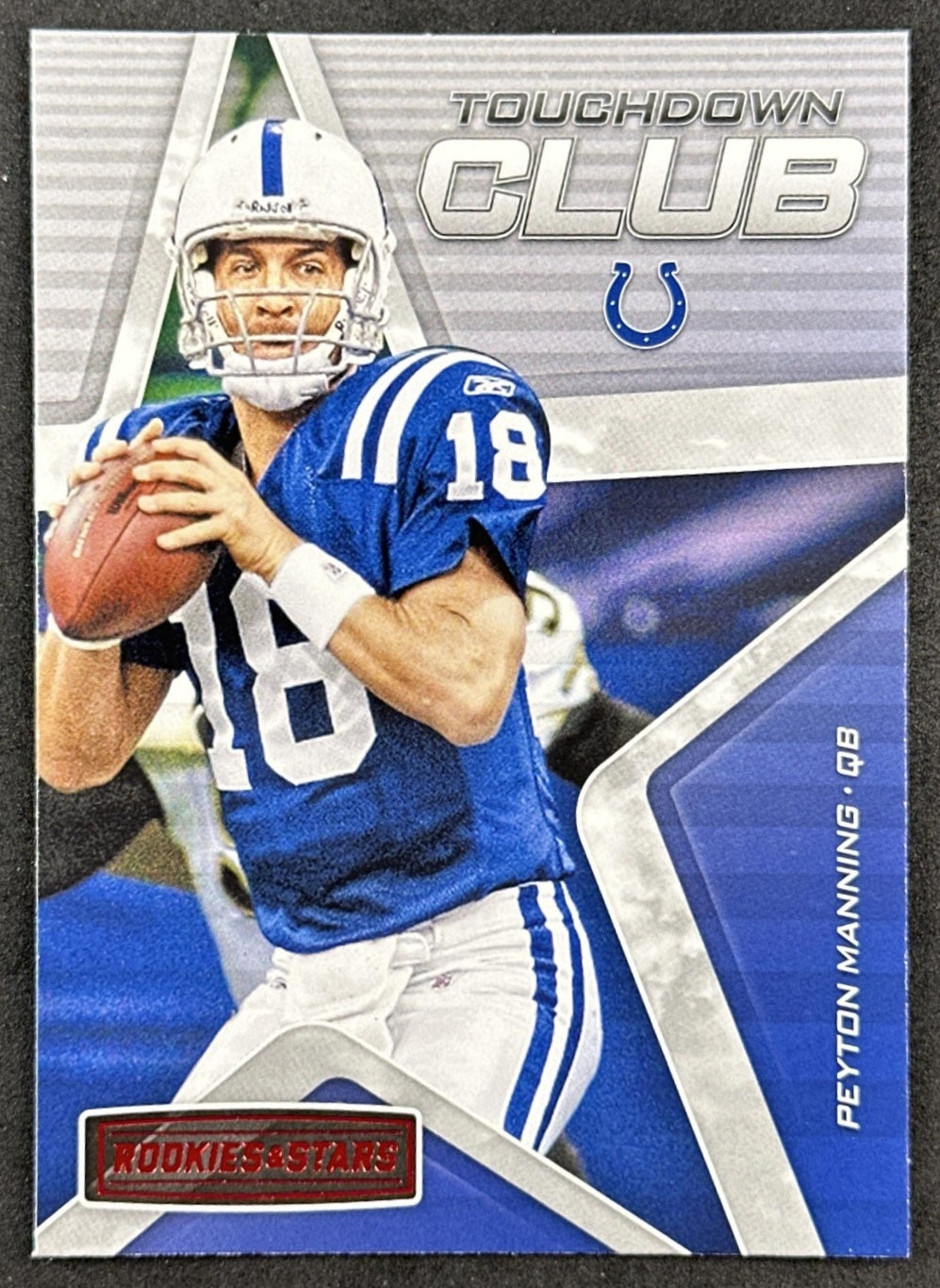 Peyton Manning 2019 Panini Rookies & Stars Touchdown Club Colts Front