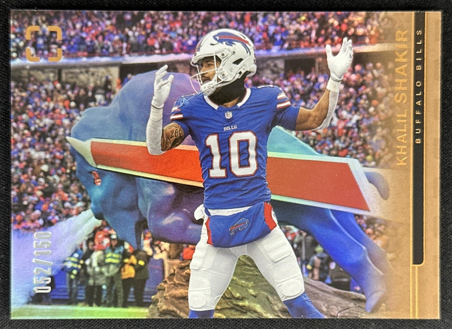 Khalil Shakir 2025 Panini PhotoGenic Horizontal Bronze /150 Bills