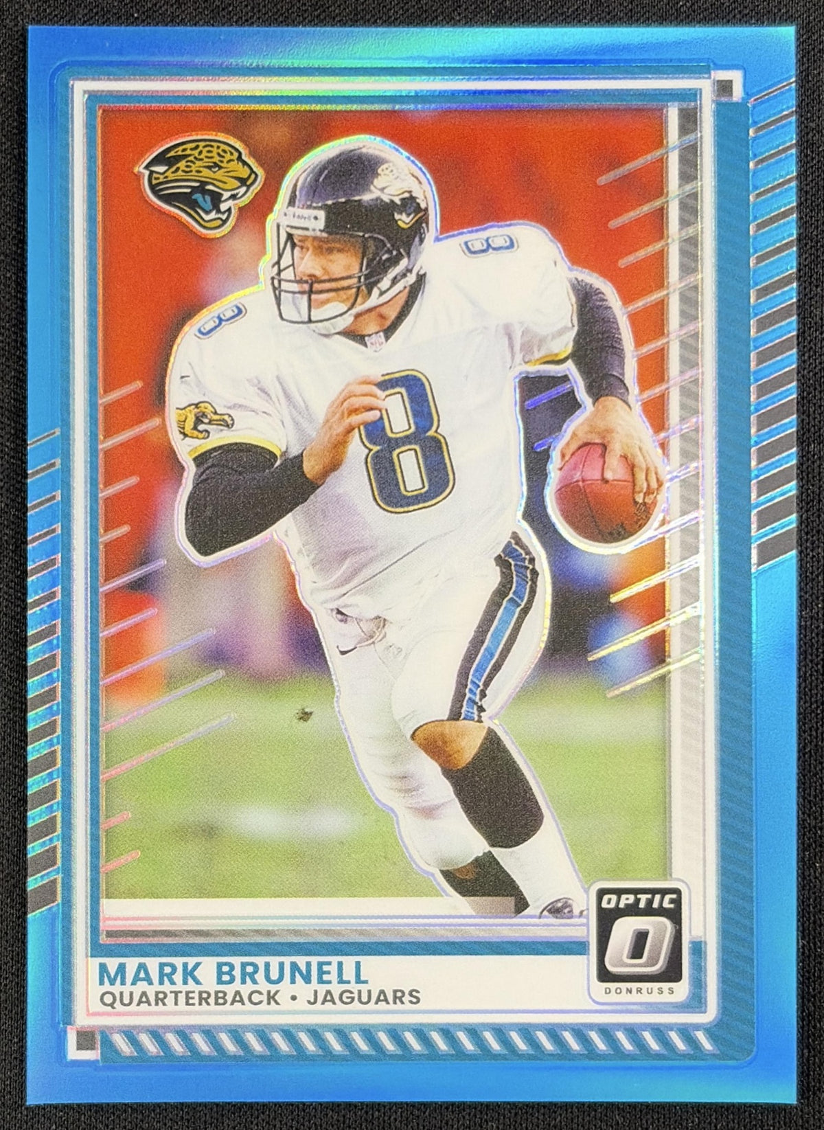 Mark Brunell 2025 Panini Donruss Optic Aqua Prizm /349 Jaguars